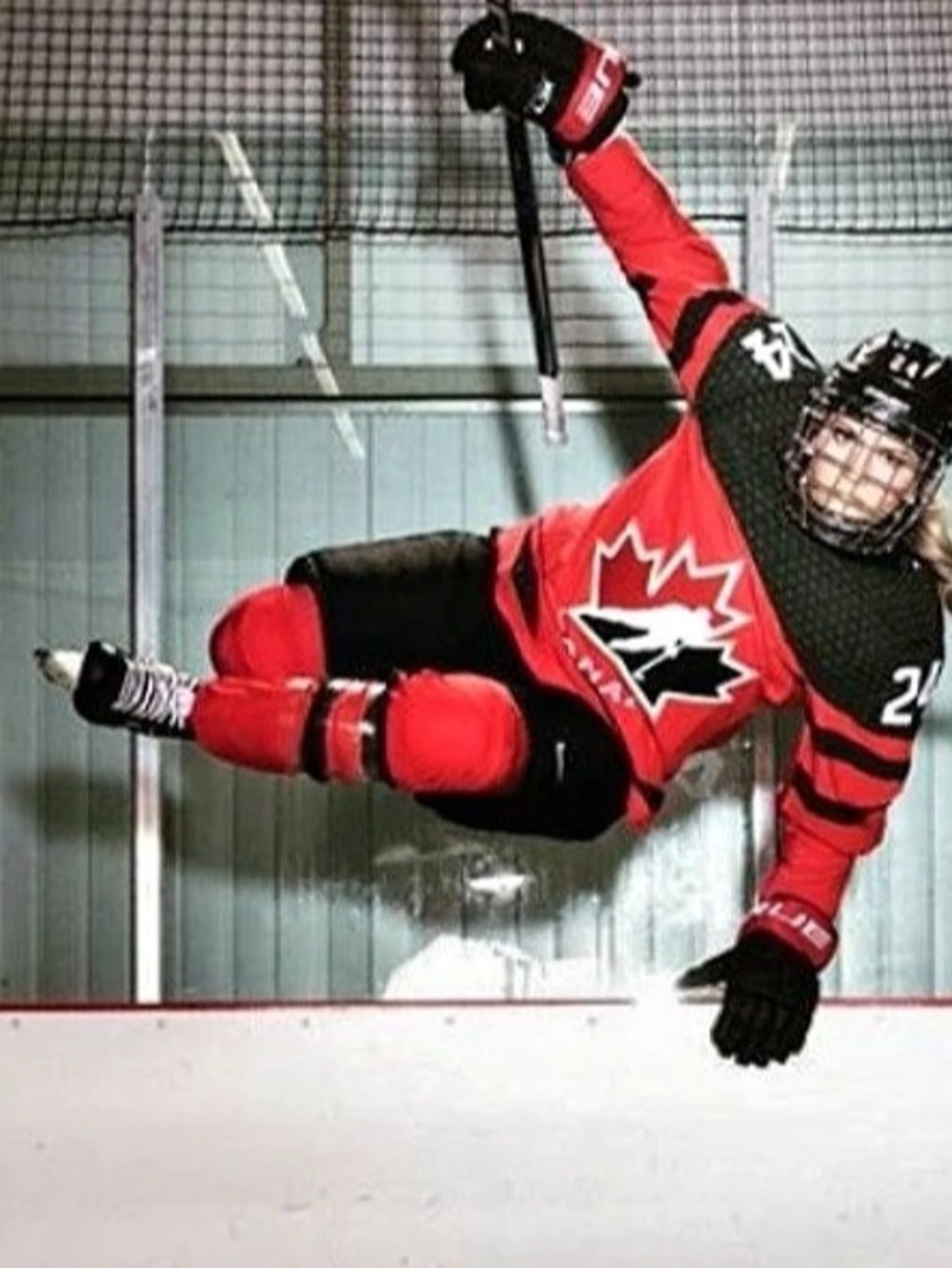 Natalie Spooner Game Used Team Canada